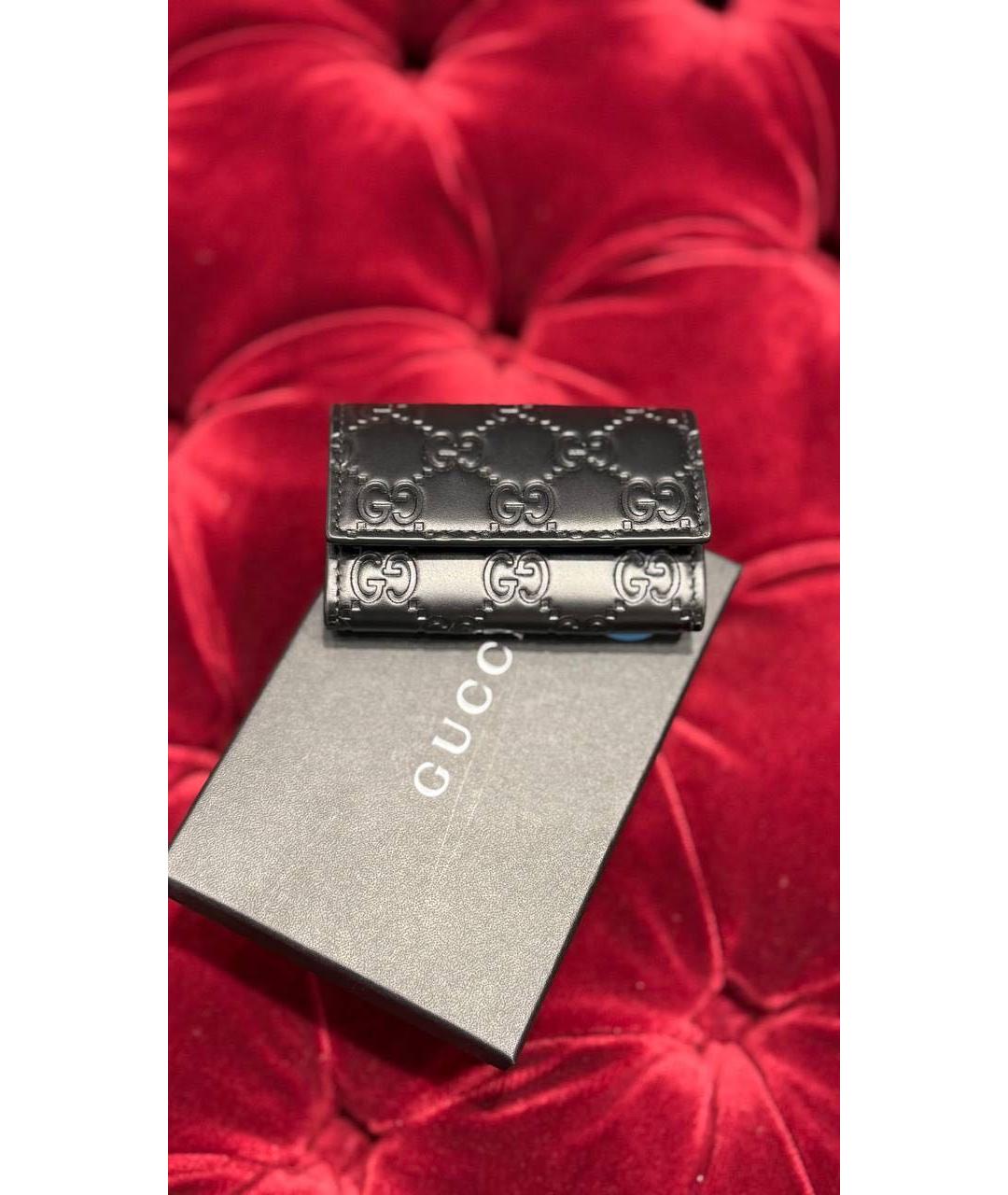 GUCCI Черная ключница, фото 3