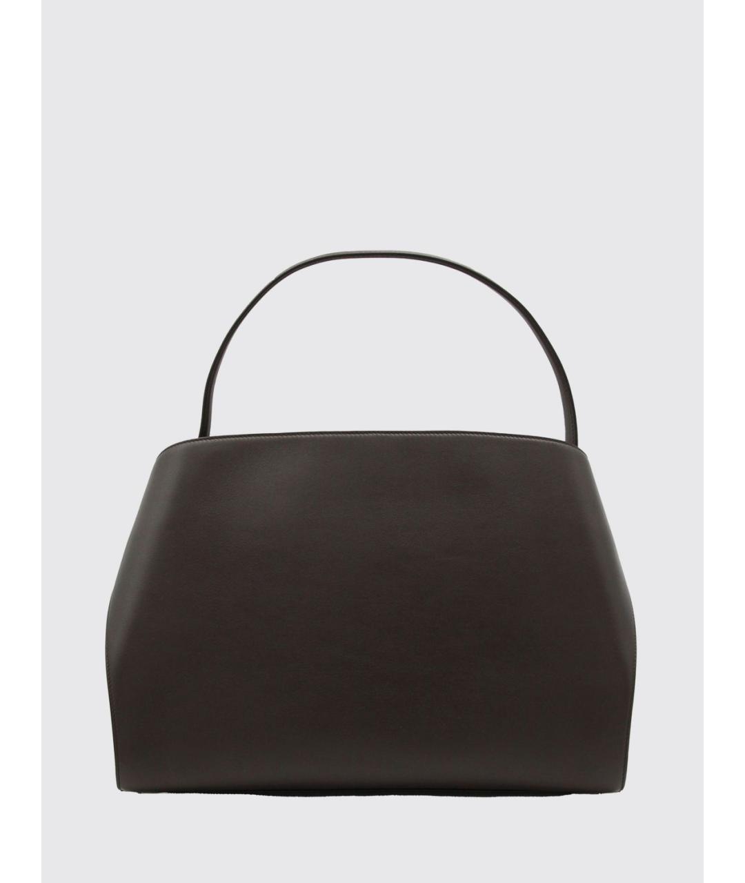 FERRAGAMO Коричневая кожаная сумка тоут, фото 3