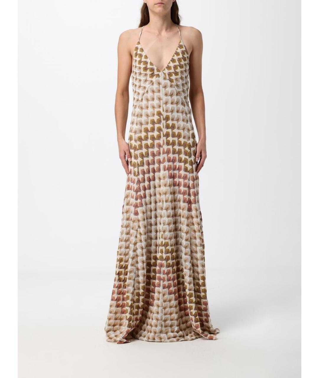 MISSONI Мульти вискозное коктейльное платье, фото 2