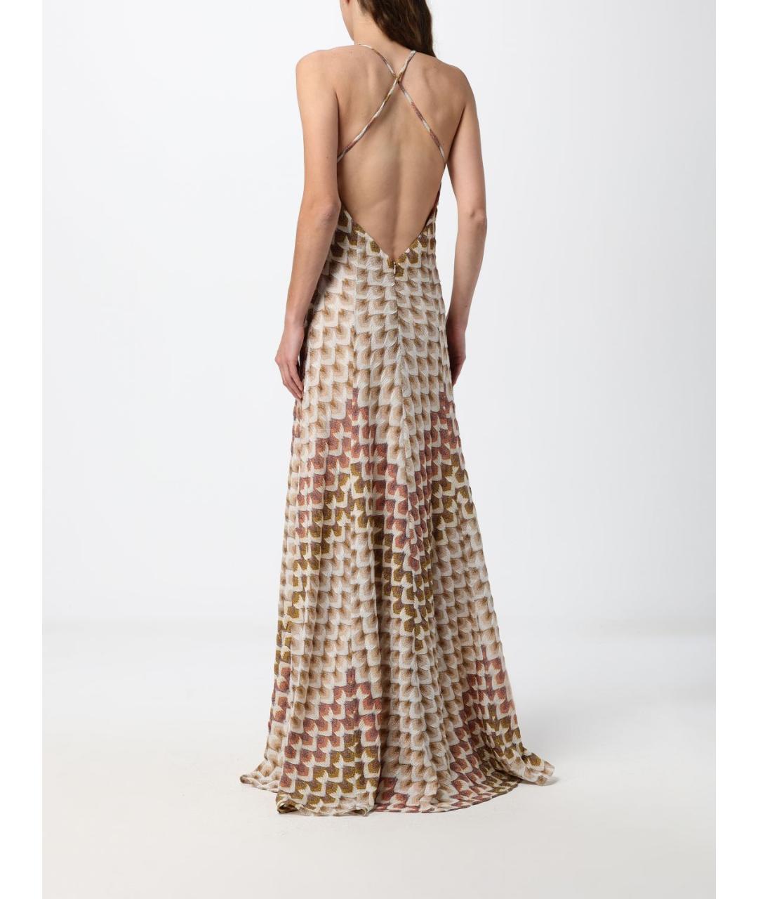 MISSONI Мульти вискозное коктейльное платье, фото 3