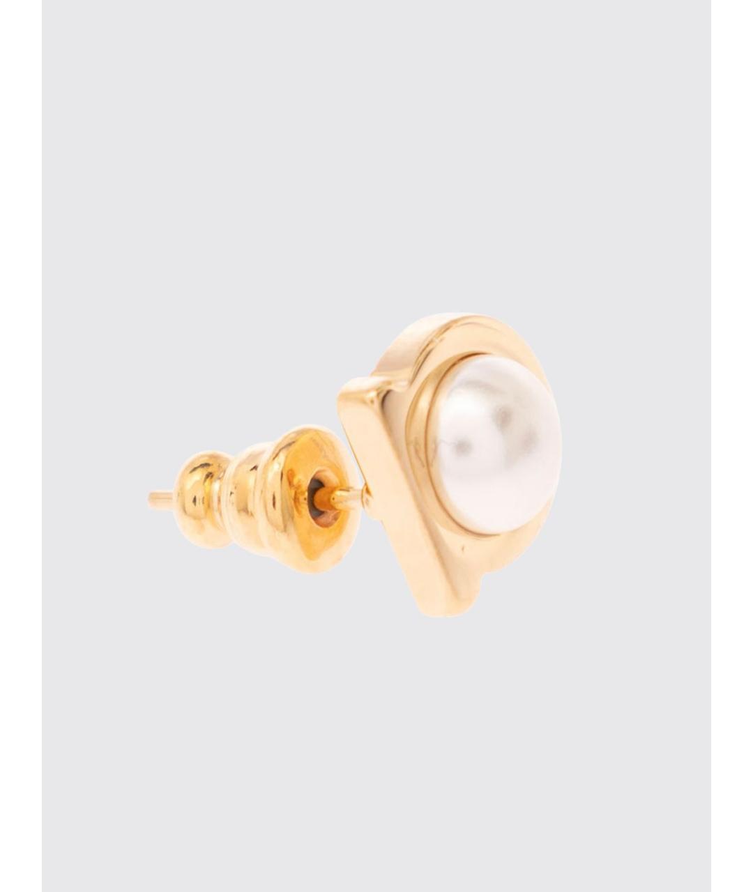 FERRAGAMO Золотые латунные серьги, фото 2