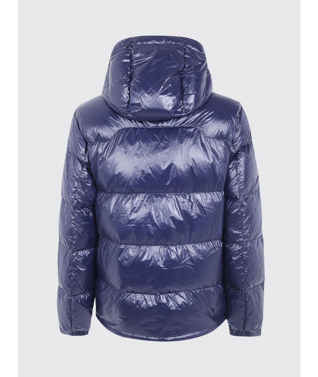POLO RALPH LAUREN Синий полиамидовый пуховик, фото 4