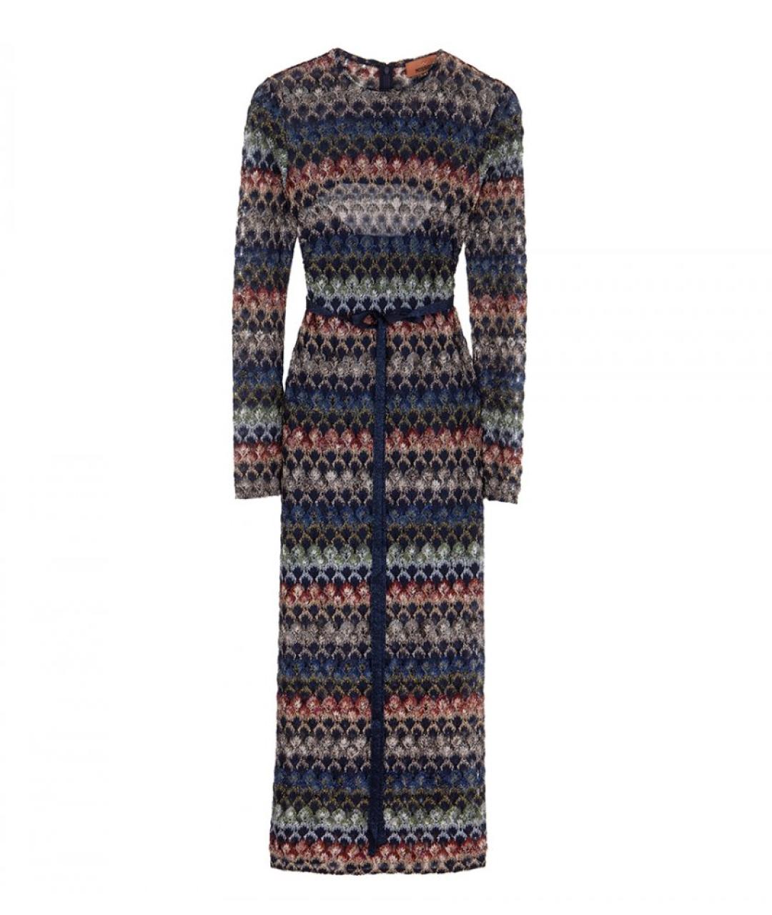 MISSONI Мульти вискозное повседневное платье, фото 1