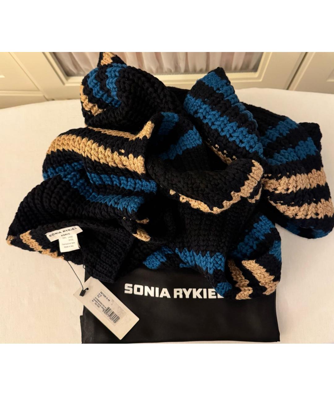 SONIA RYKIEL Мульти шерстяной шарф, фото 2