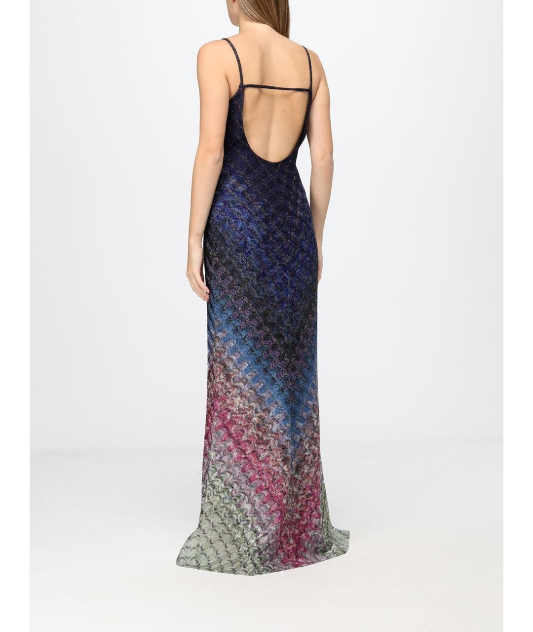 MISSONI Синее коктейльное платье, фото 2