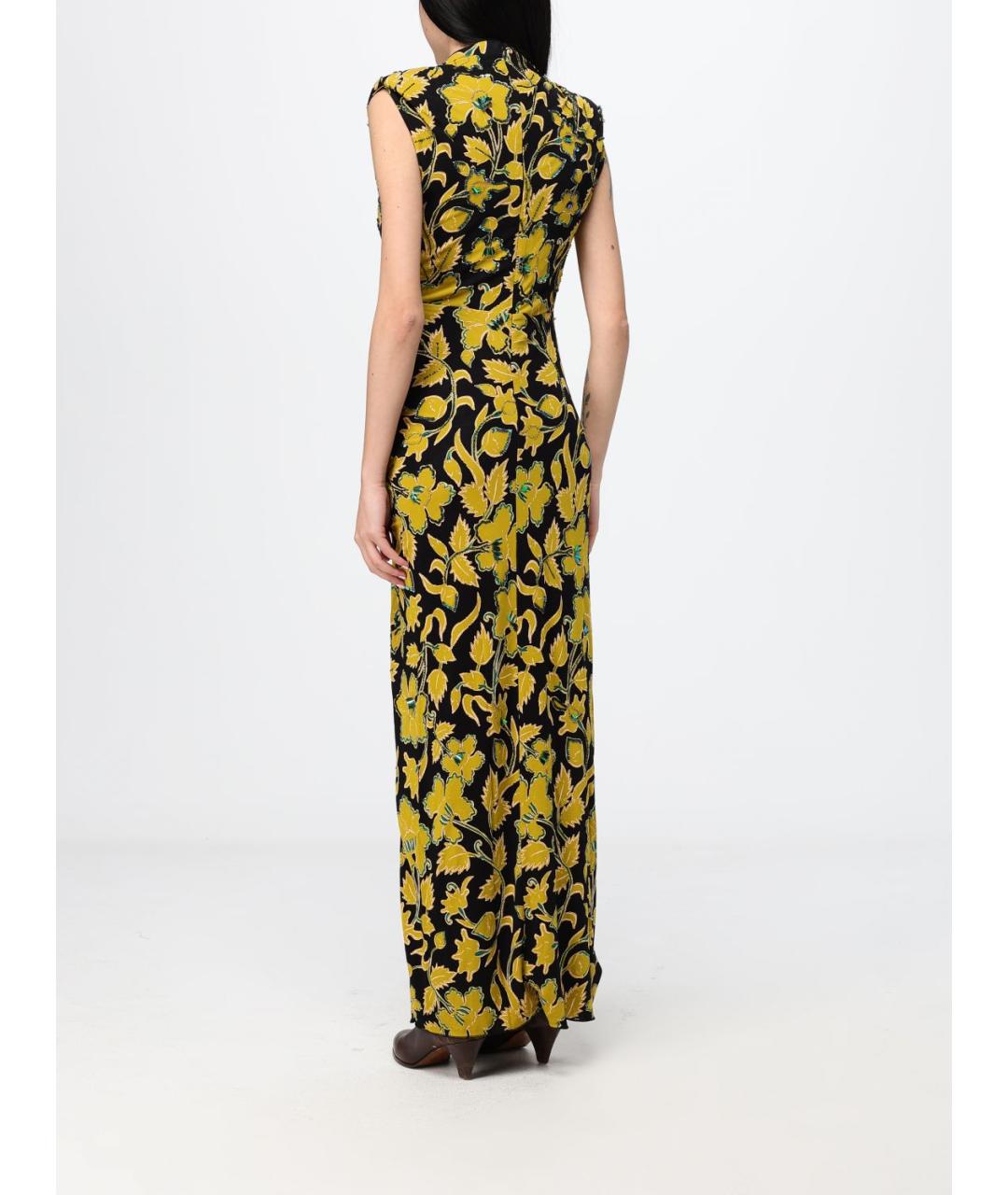 DIANE VON FURSTENBERG Мульти вискозное коктейльное платье, фото 2