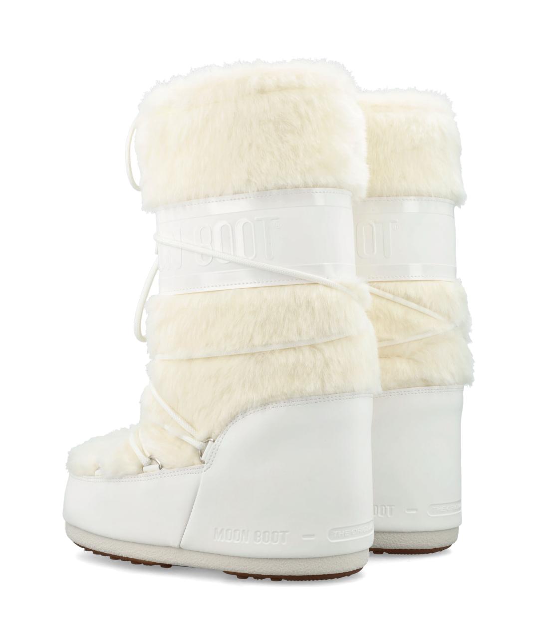 MOON BOOT Белые синтетические сапоги, фото 4