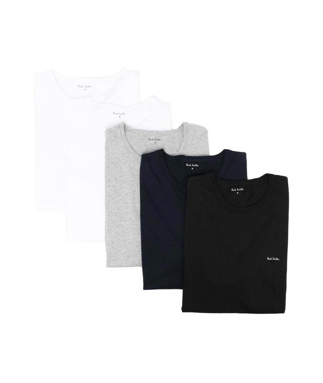 PAUL SMITH Мульти хлопковая футболка, фото 1