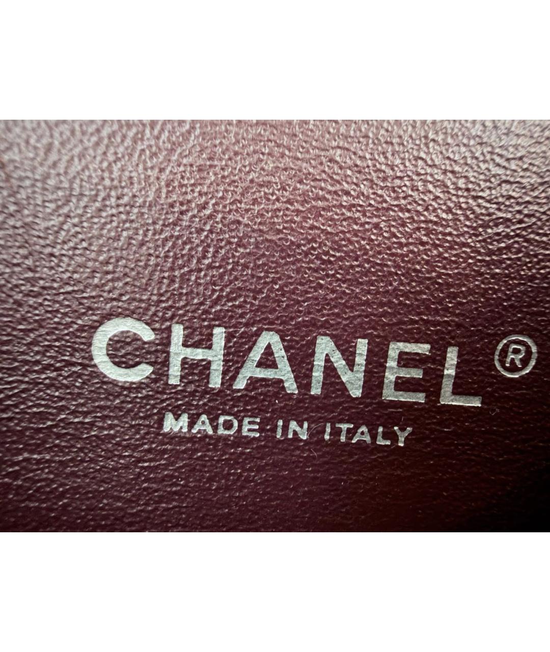 CHANEL Черная кожаная сумка через плечо, фото 5