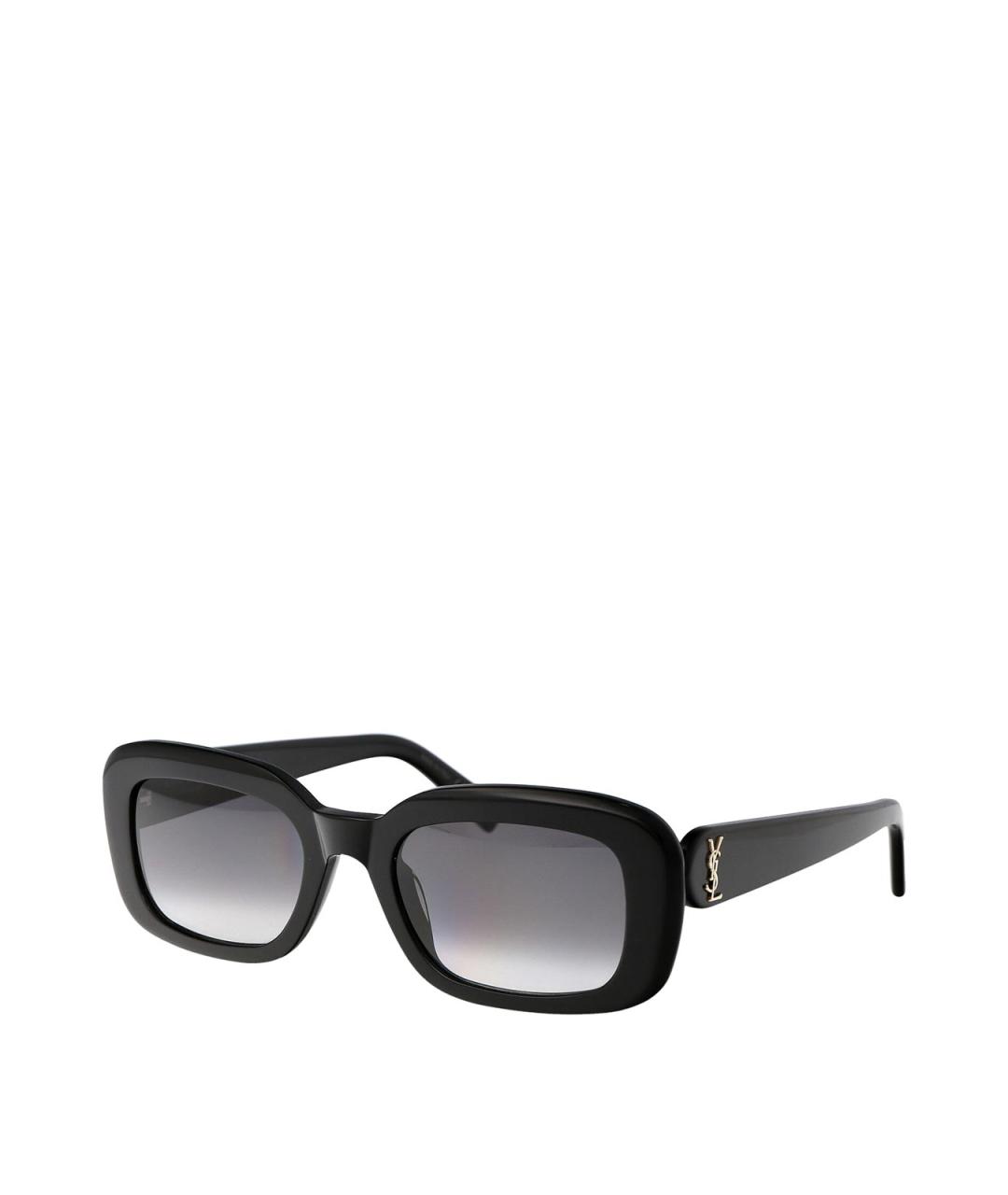 SAINT LAURENT Черные солнцезащитные очки, фото 2