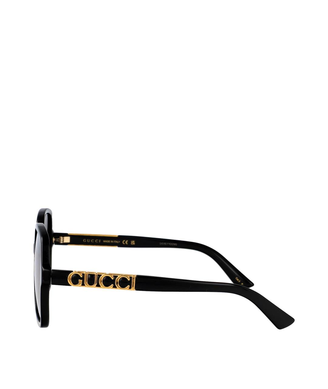 GUCCI Черные солнцезащитные очки, фото 3