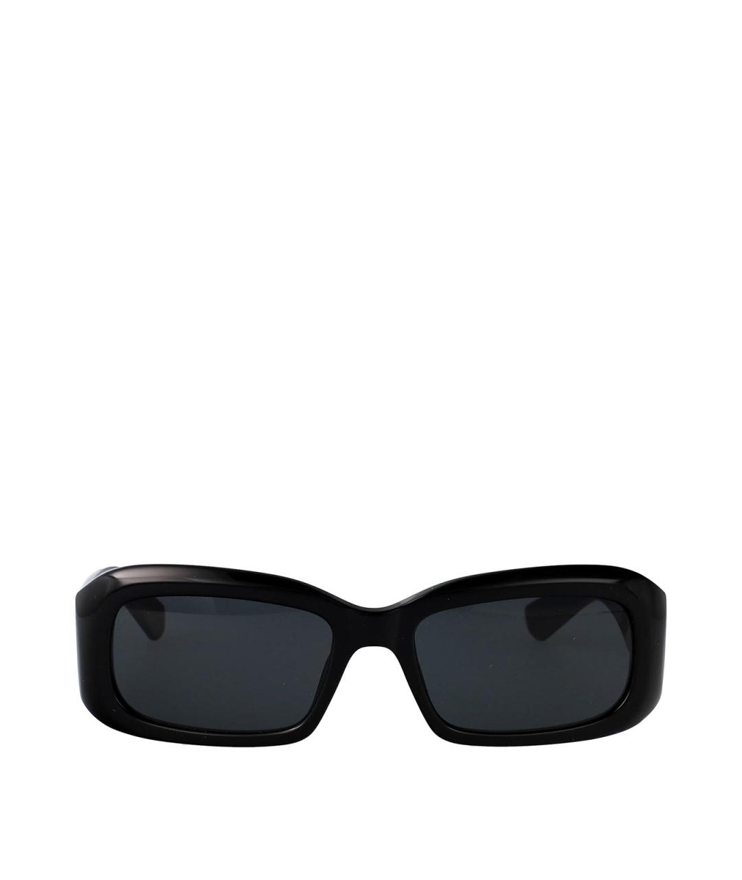 SAINT LAURENT Черные пластиковые солнцезащитные очки, фото 1
