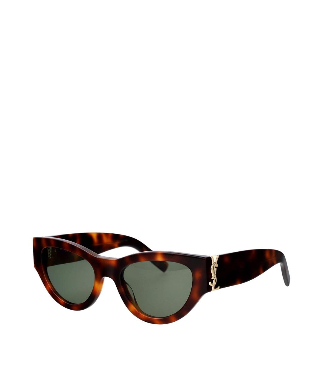 SAINT LAURENT Мульти пластиковые солнцезащитные очки, фото 2