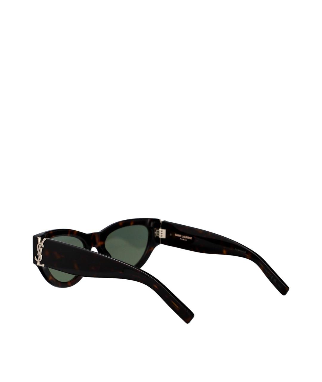 SAINT LAURENT Мульти пластиковые солнцезащитные очки, фото 4