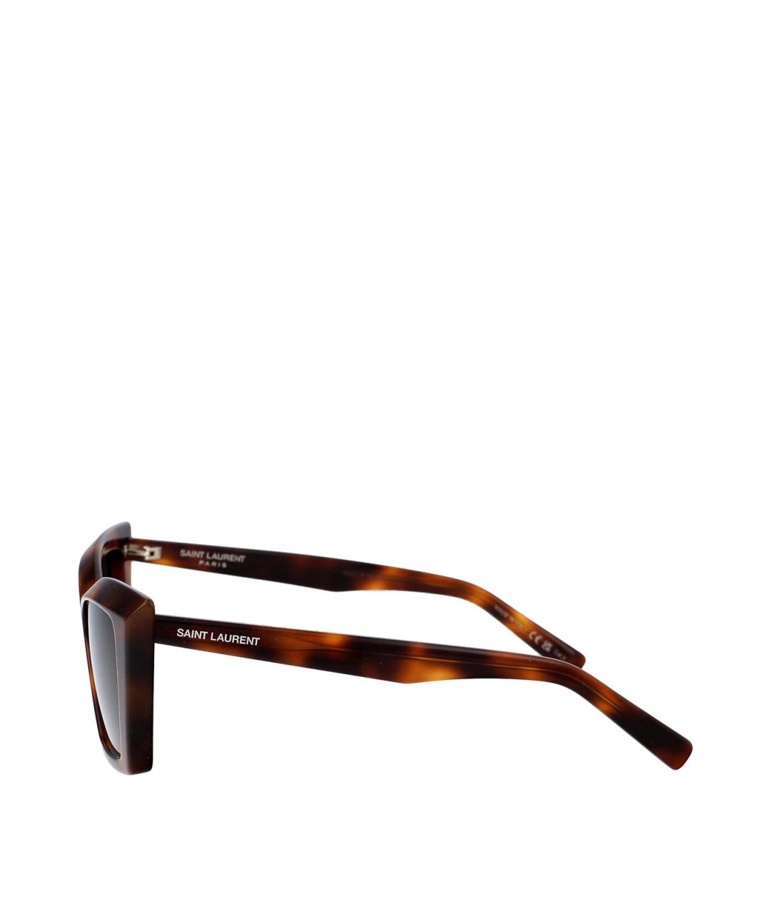 SAINT LAURENT Мульти пластиковые солнцезащитные очки, фото 3