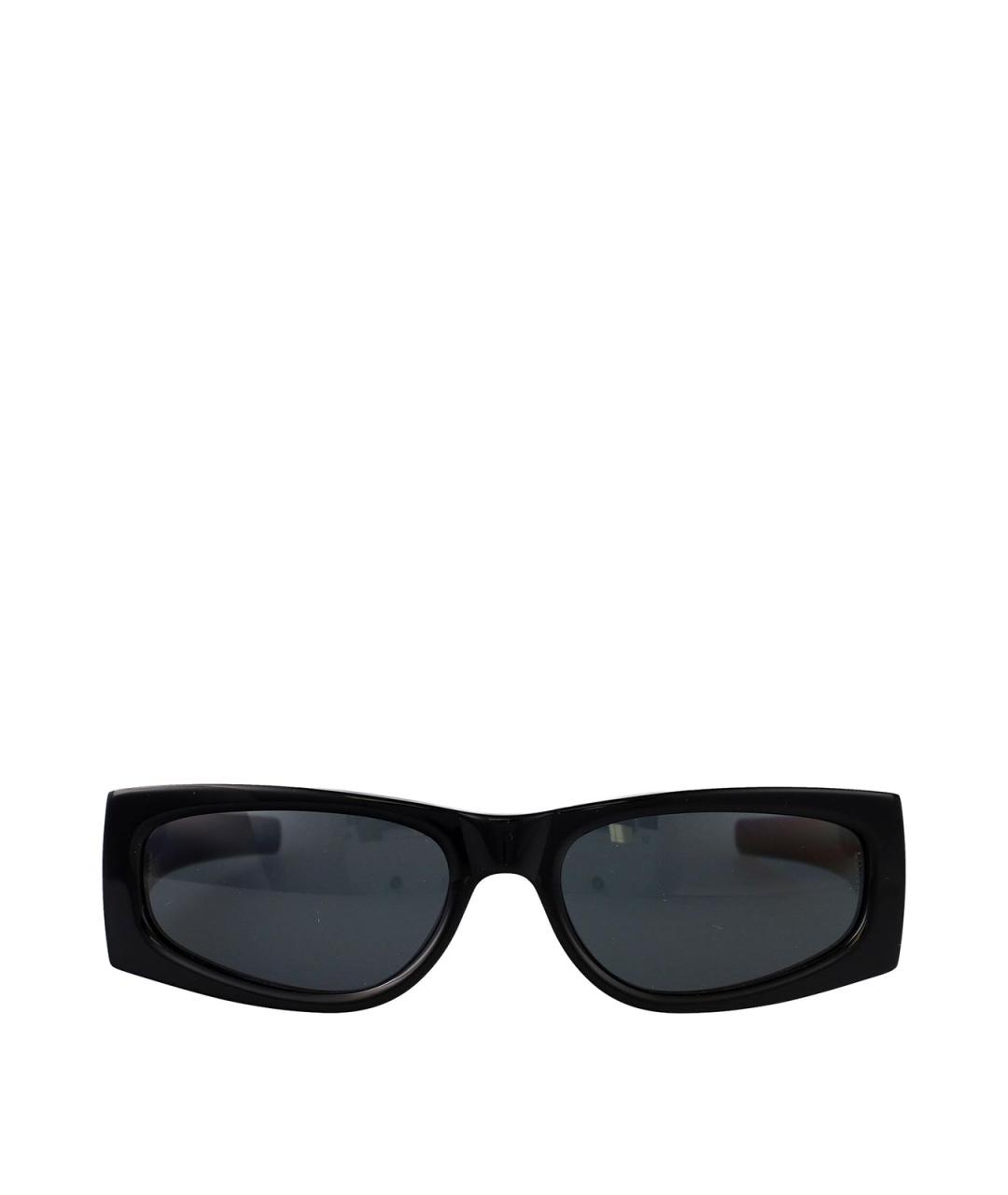 SAINT LAURENT Черные пластиковые солнцезащитные очки, фото 2