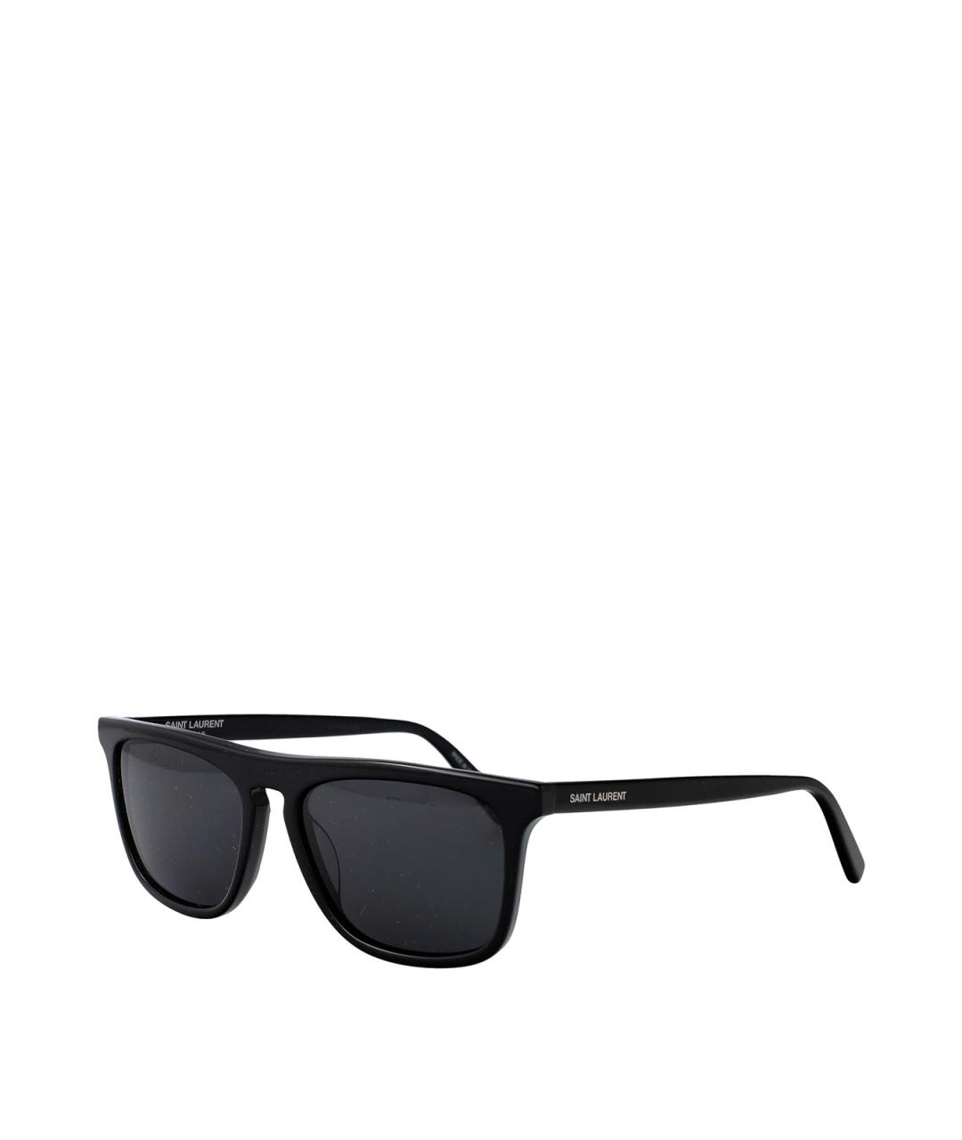 SAINT LAURENT Черные солнцезащитные очки, фото 2