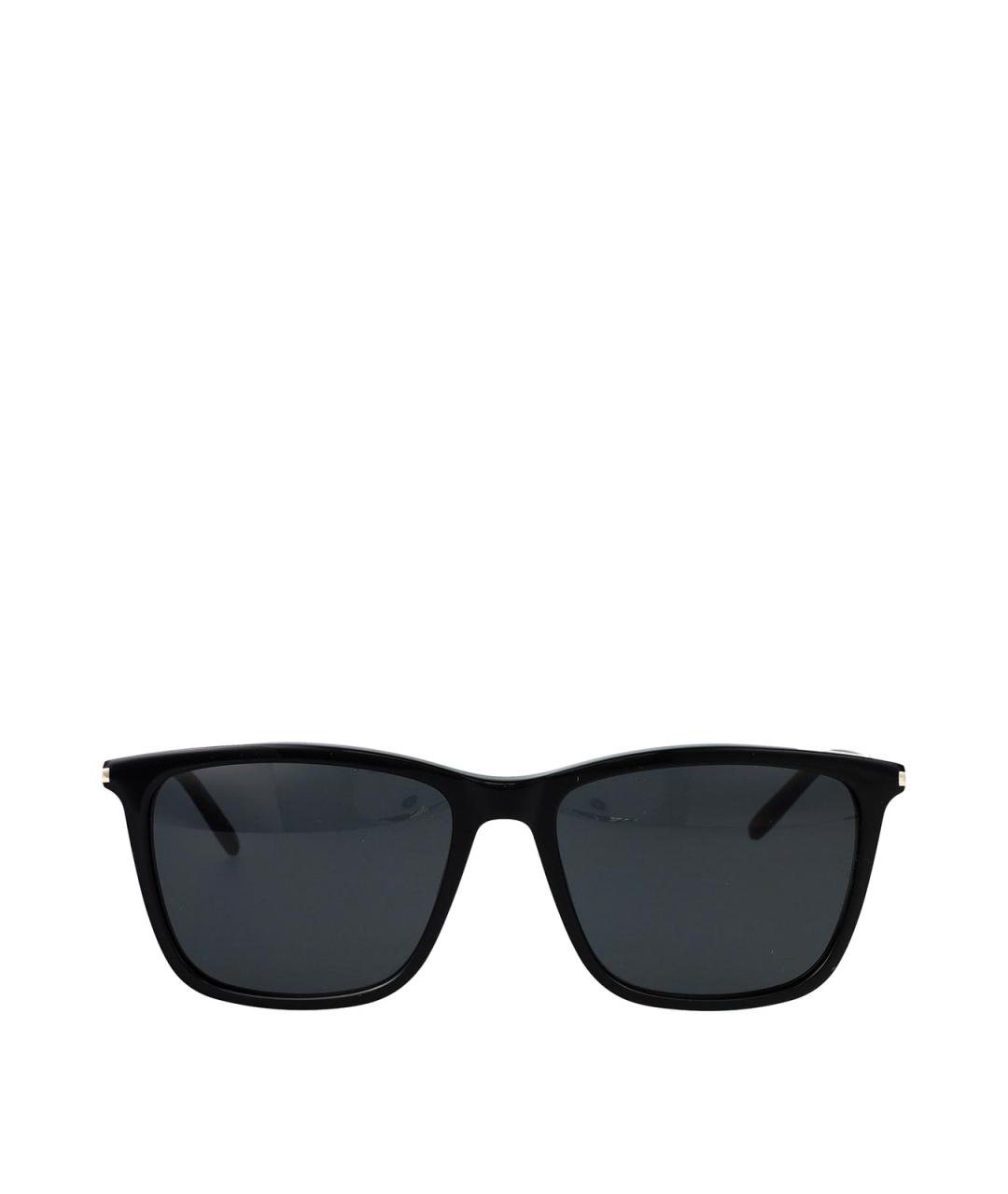 SAINT LAURENT Черные солнцезащитные очки, фото 1
