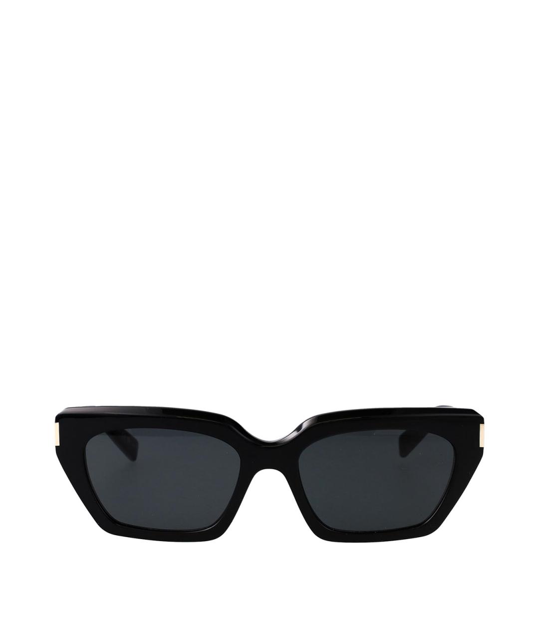SAINT LAURENT Черные солнцезащитные очки, фото 1