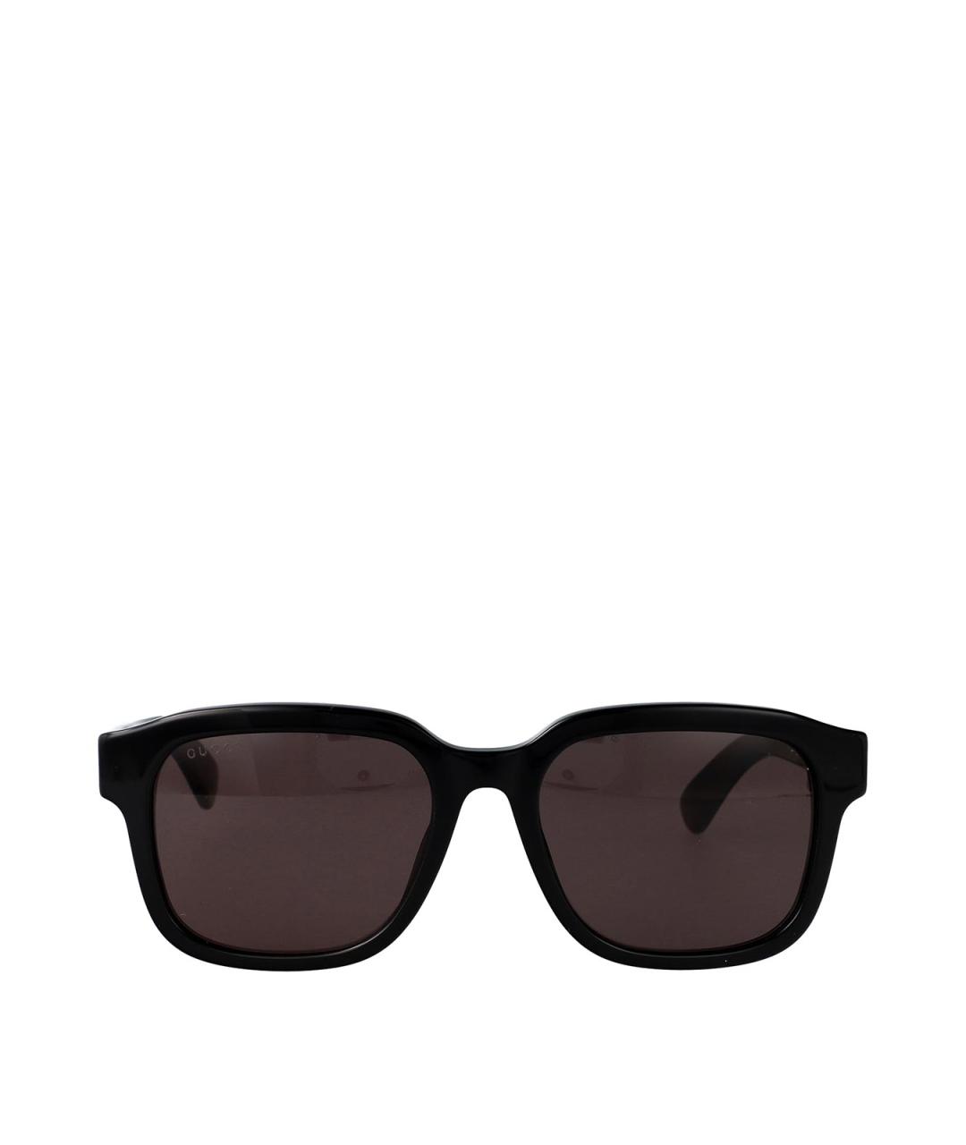 GUCCI Черные пластиковые солнцезащитные очки, фото 2