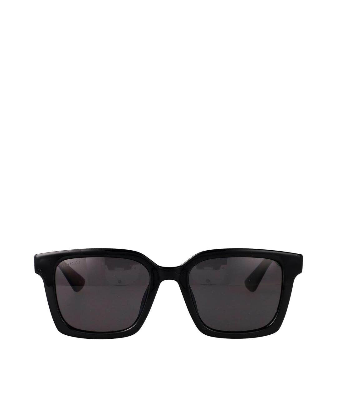 GUCCI Черные пластиковые солнцезащитные очки, фото 2
