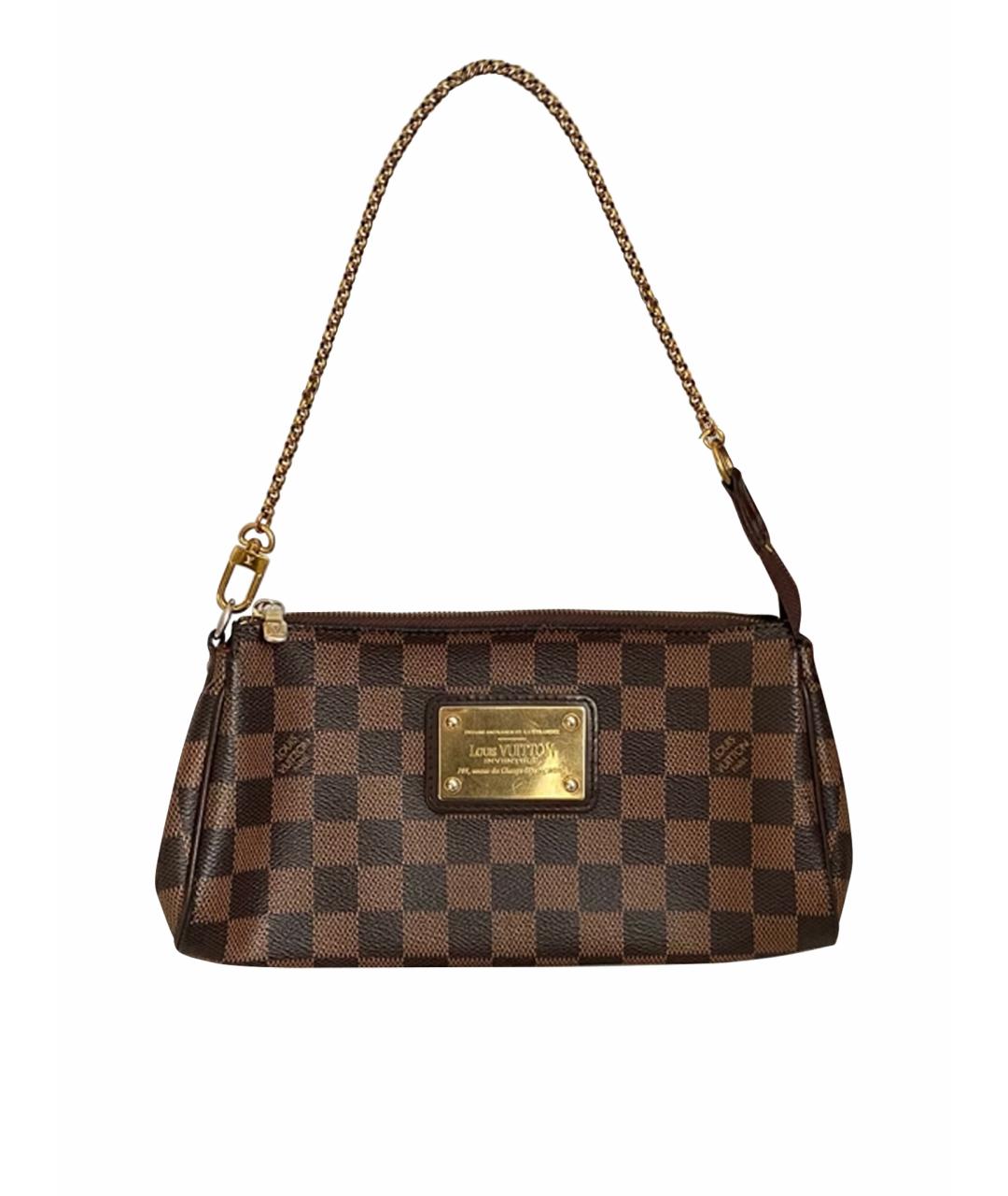 LOUIS VUITTON Коричневая сумка через плечо из канвы, фото 1
