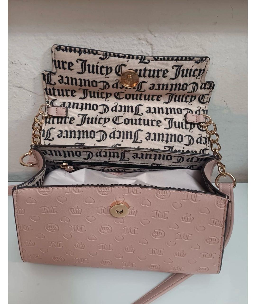 JUICY COUTURE Розовая сумка через плечо, фото 3