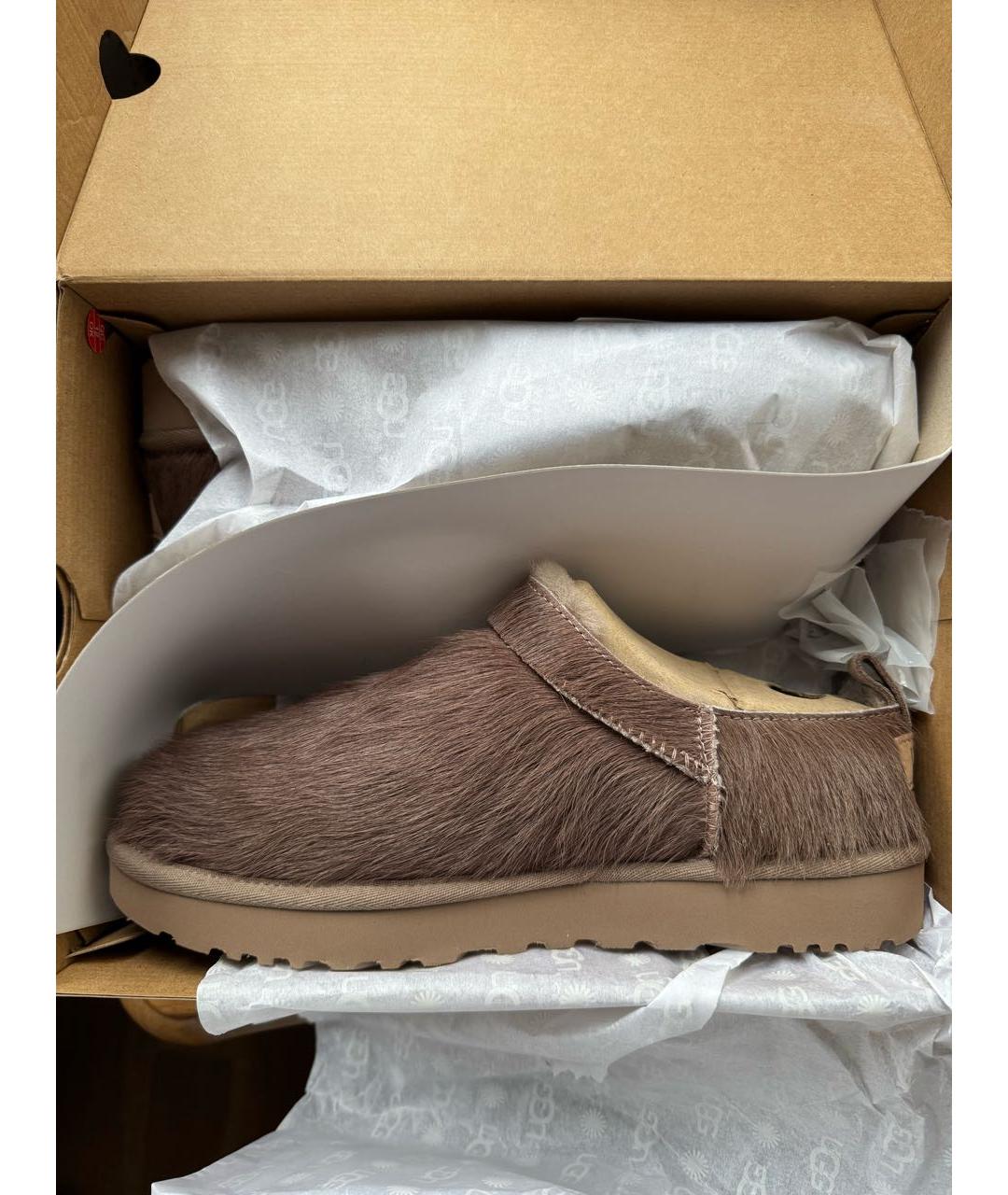 UGG Коричневые ботинки, фото 4