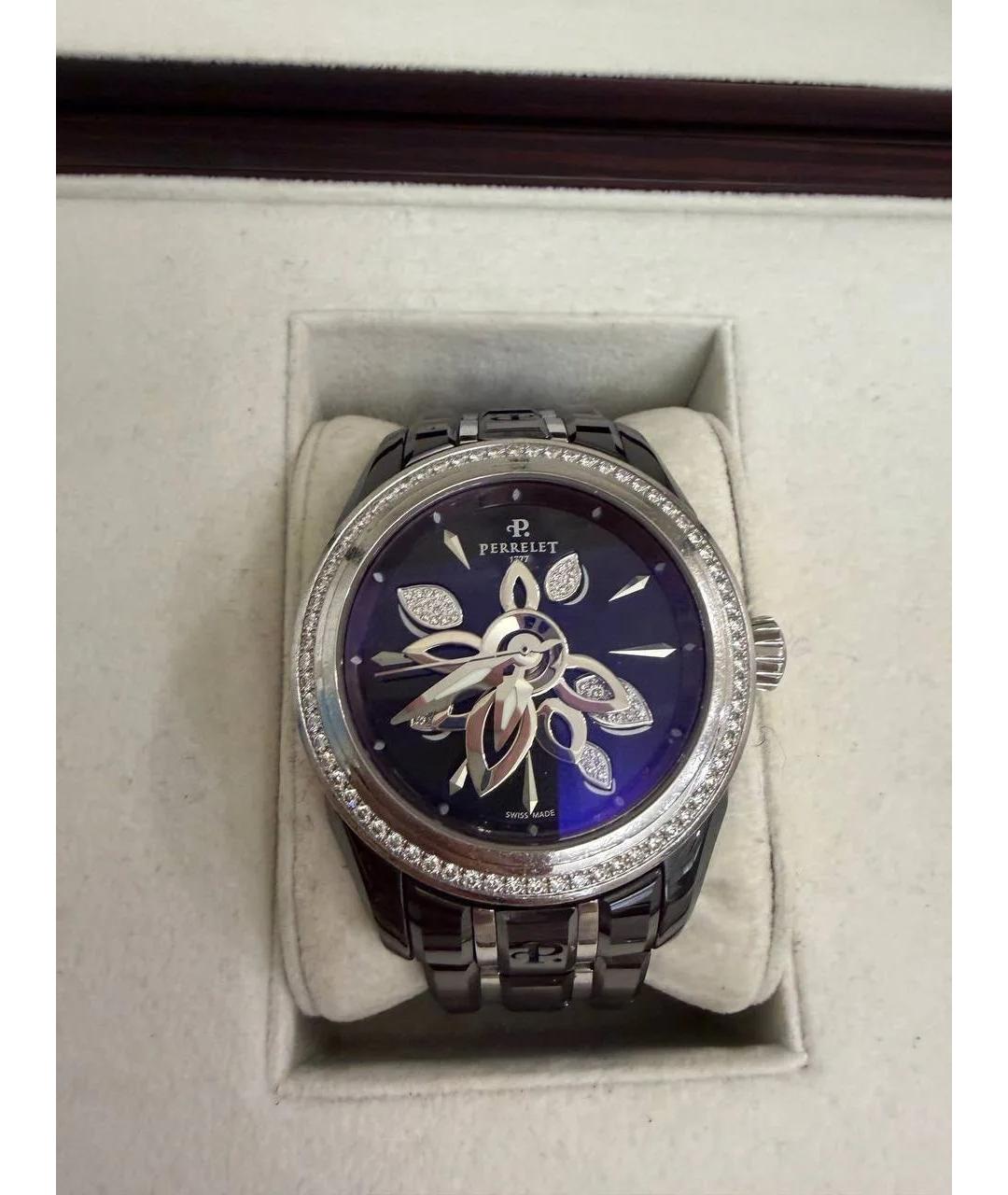 CHANEL Черные керамические часы, фото 6