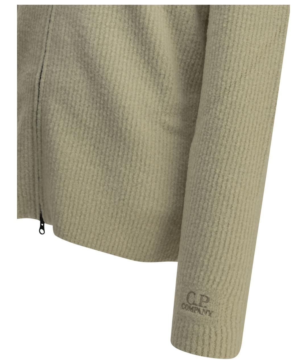 CP COMPANY Белый шерстяной кардиган, фото 4