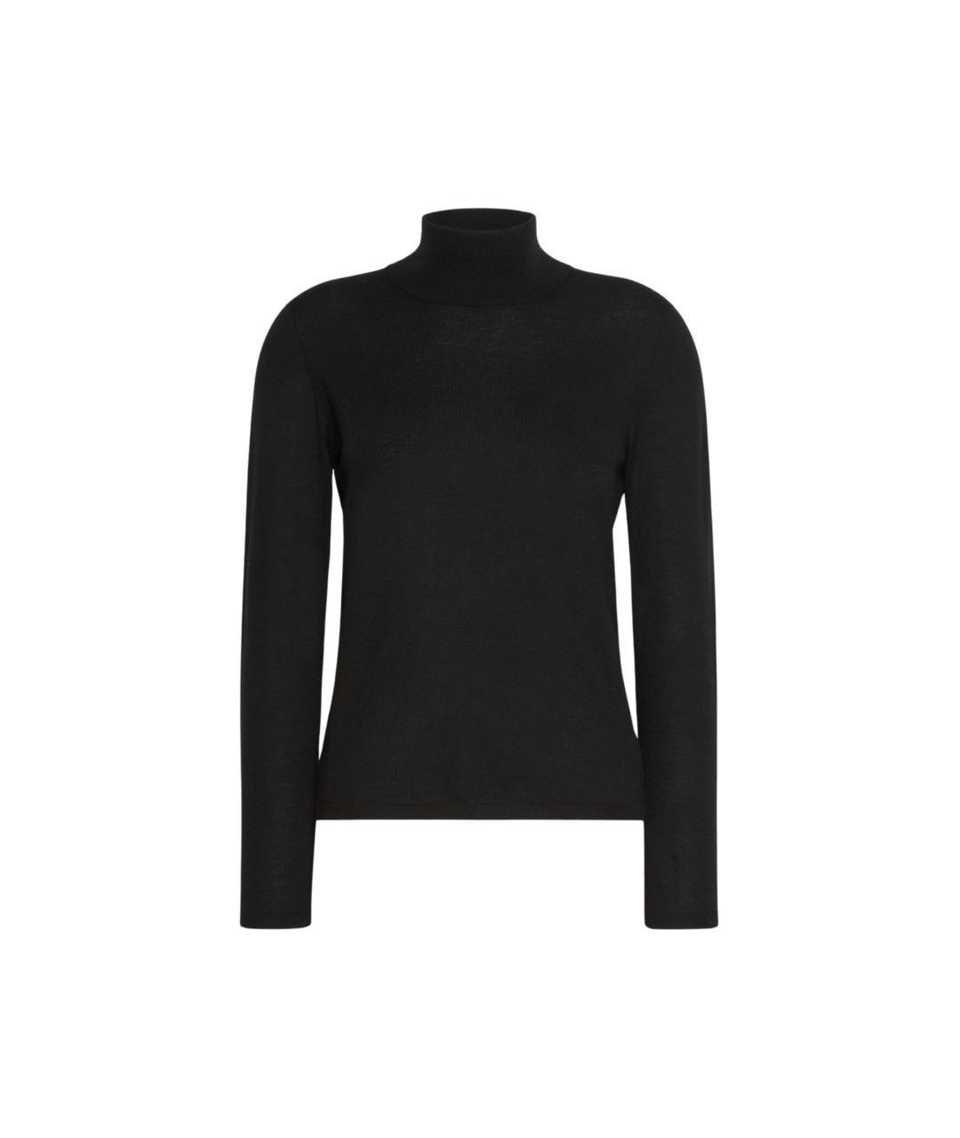 MAX MARA Черный кашемировый джемпер / свитер, фото 4