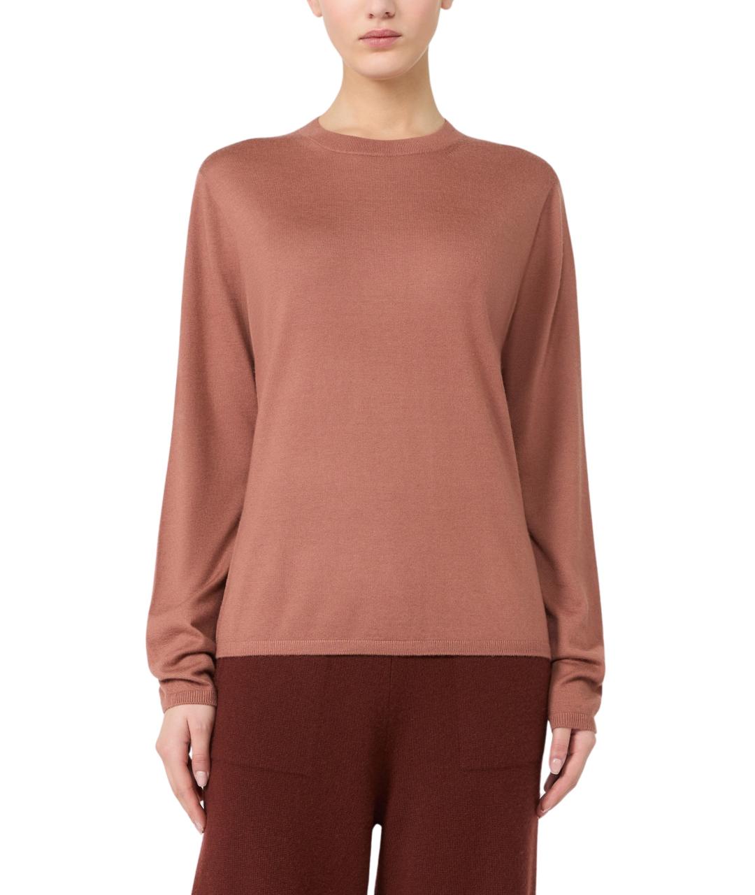 MAX MARA Розовый кашемировый джемпер / свитер, фото 2