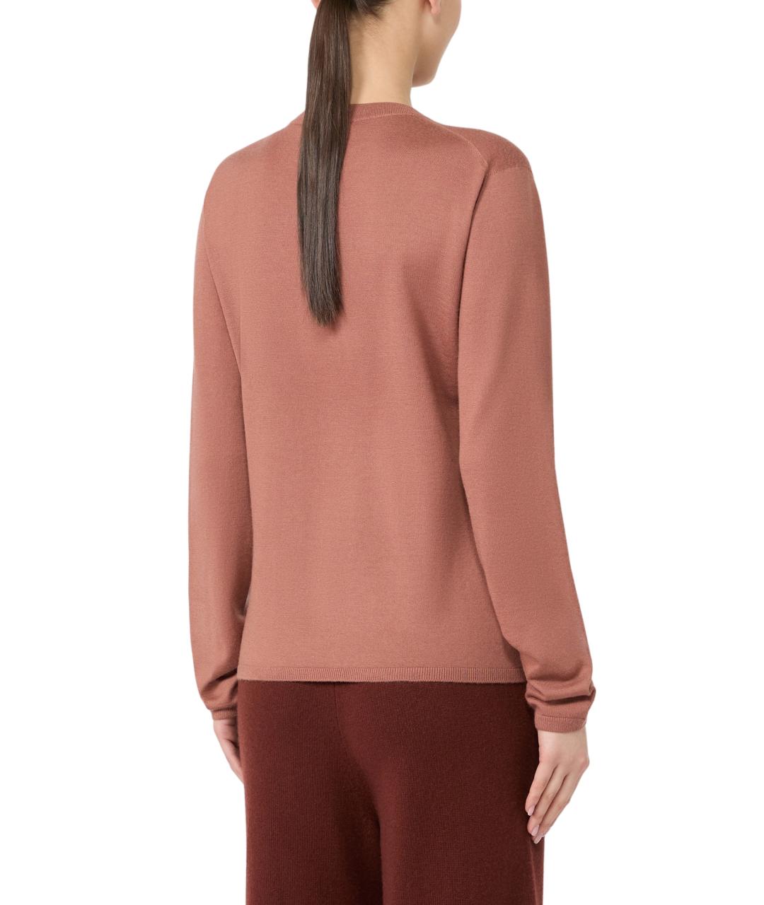 MAX MARA Розовый кашемировый джемпер / свитер, фото 3