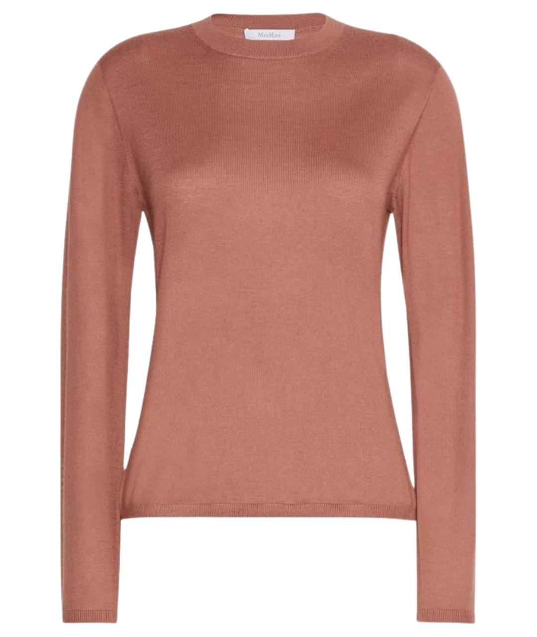 MAX MARA Розовый кашемировый джемпер / свитер, фото 1