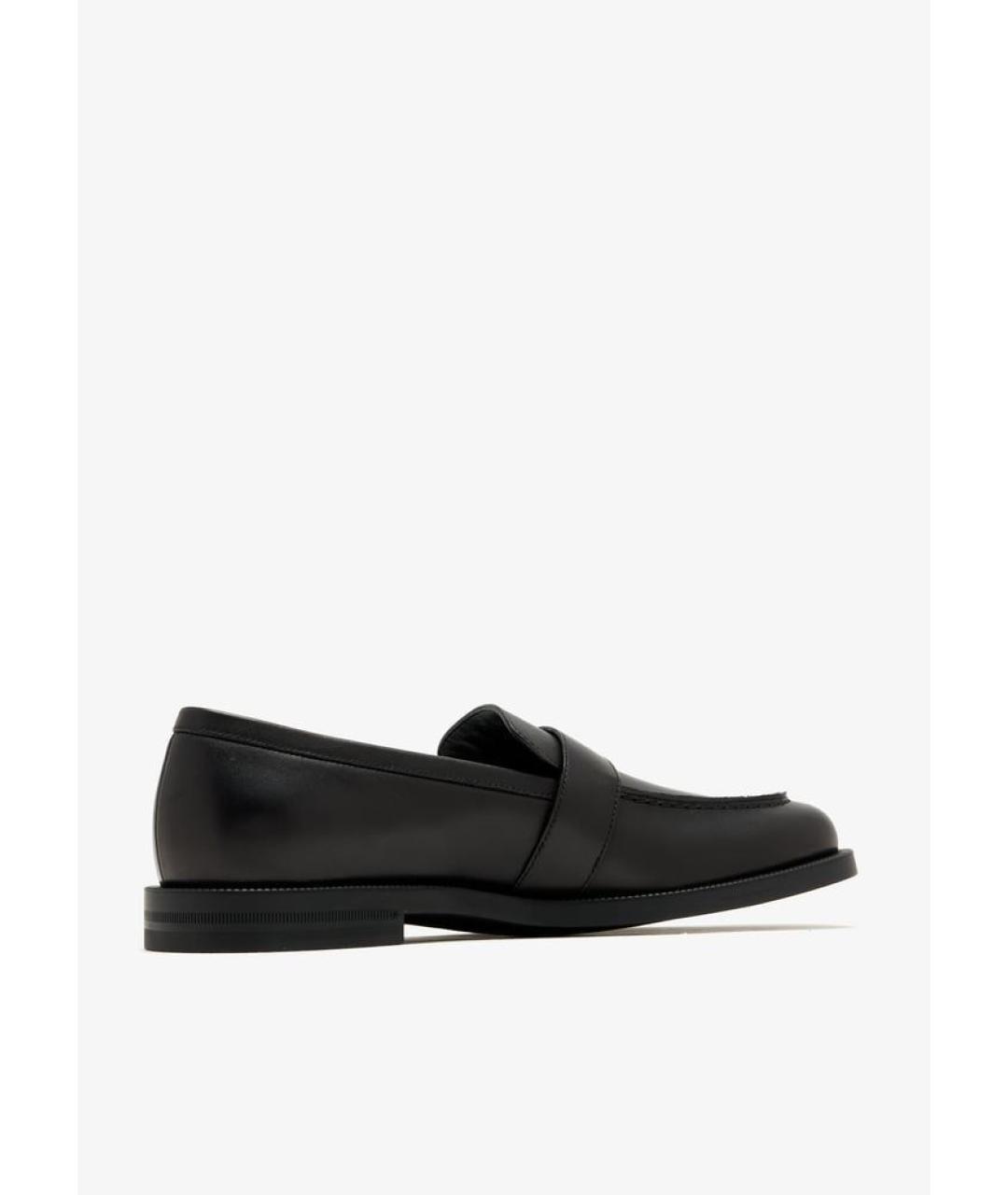 GUCCI Черные кожаные лоферы, фото 3