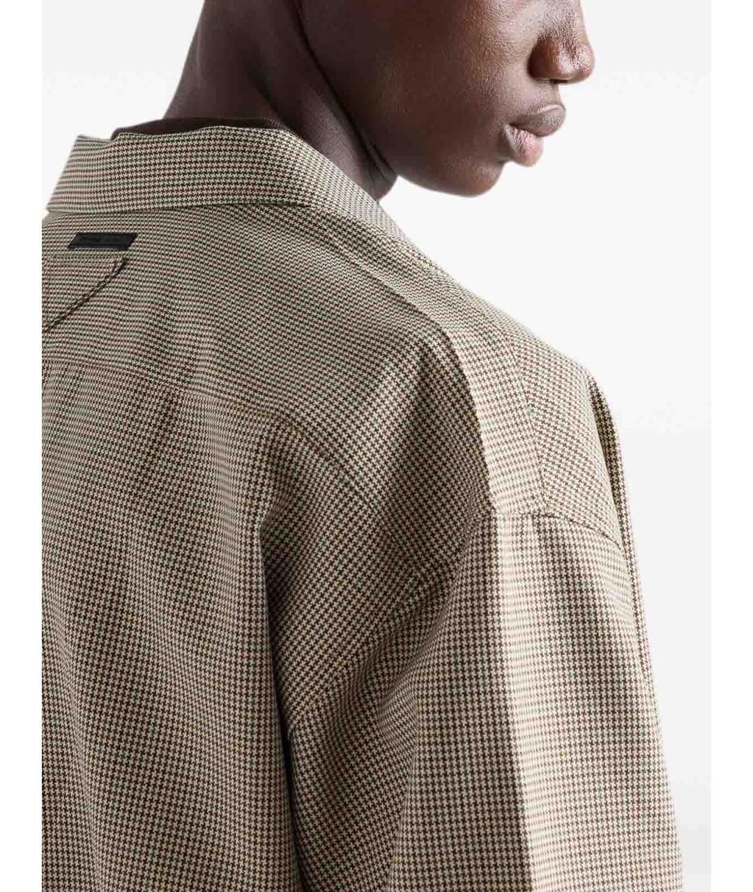 PRADA Бежевая кэжуал рубашка, фото 3