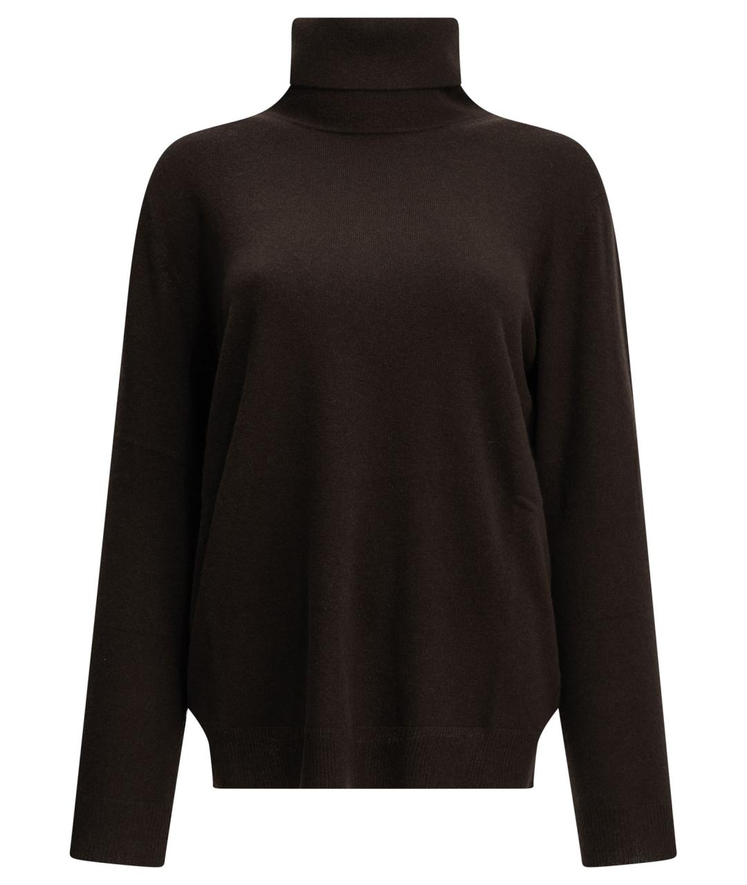 MAX MARA Коричневый шерстяной джемпер / свитер, фото 1