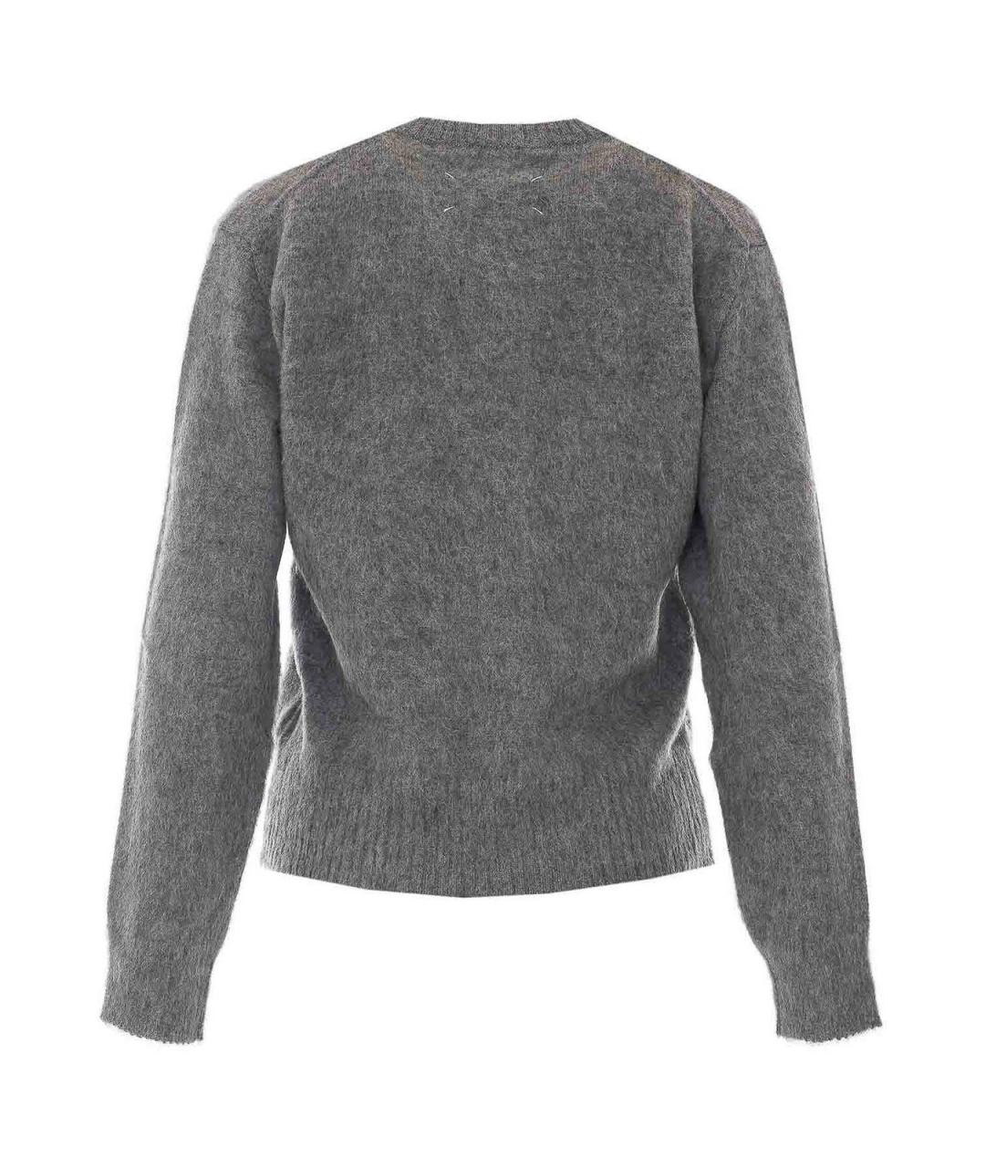 MAISON MARGIELA Серый джемпер / свитер, фото 2