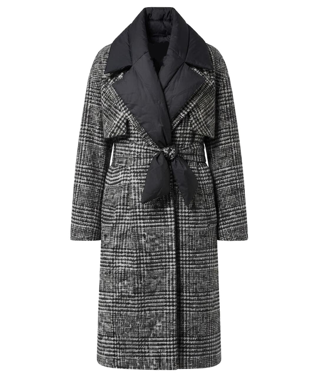 'S MAX MARA Черное шерстяное пальто, фото 1