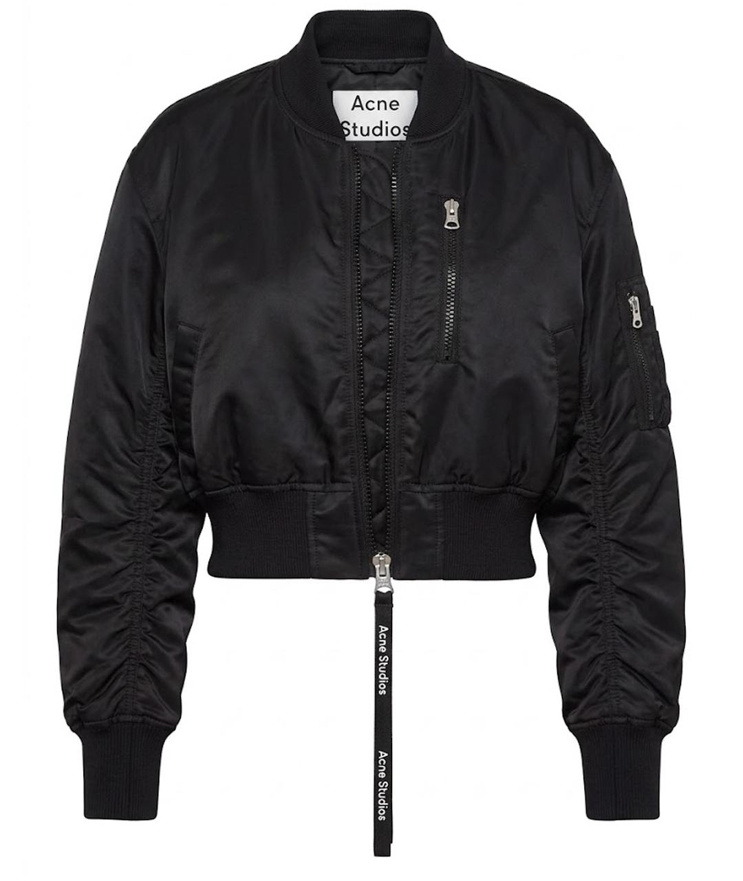 ACNE STUDIOS Черная полиэстеровая куртка, фото 1