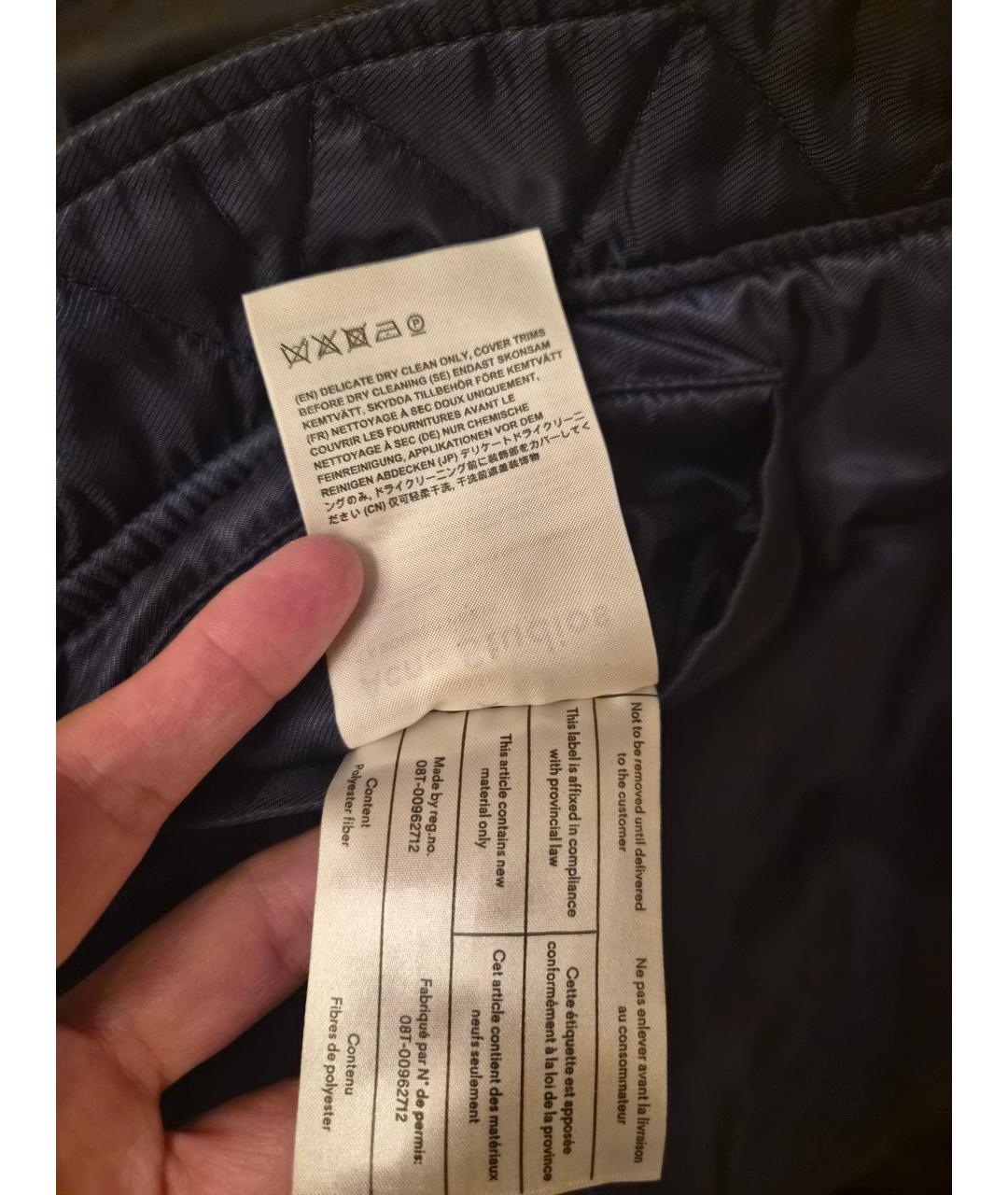 ACNE STUDIOS Черная полиэстеровая куртка, фото 5