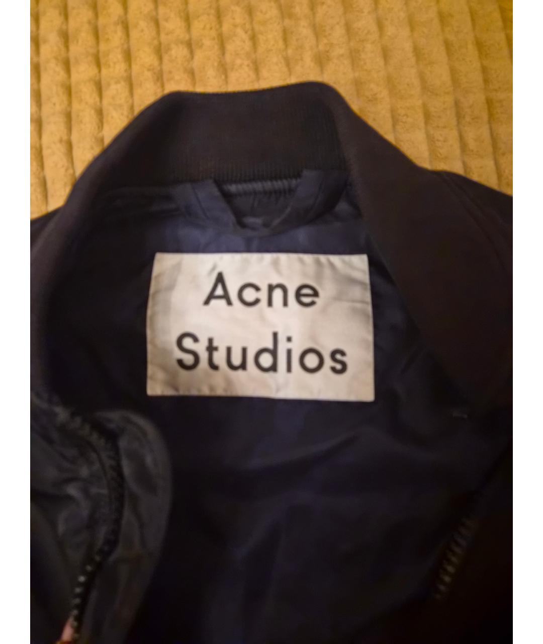 ACNE STUDIOS Черная полиэстеровая куртка, фото 3