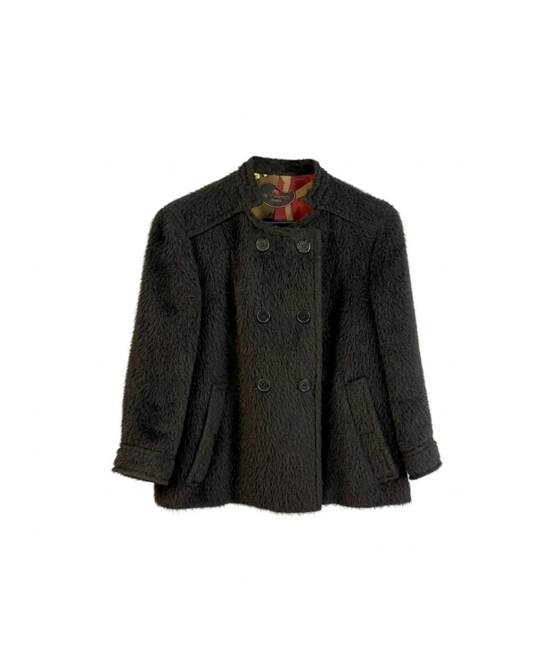 ETRO Черная шерстяная куртка, фото 6