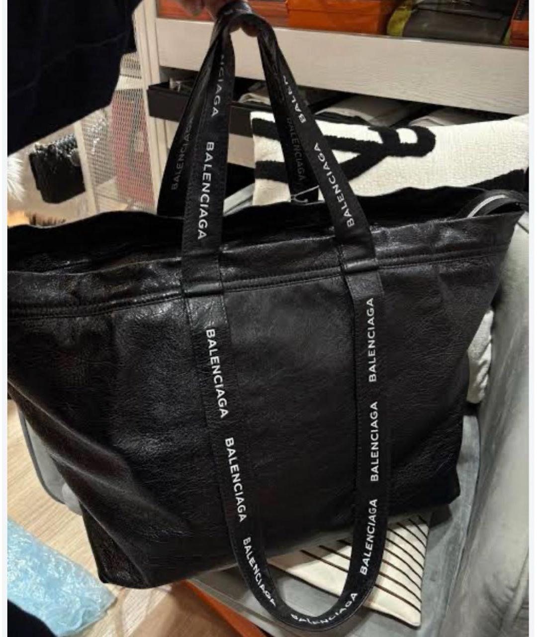 BALENCIAGA Черная сумка тоут, фото 2