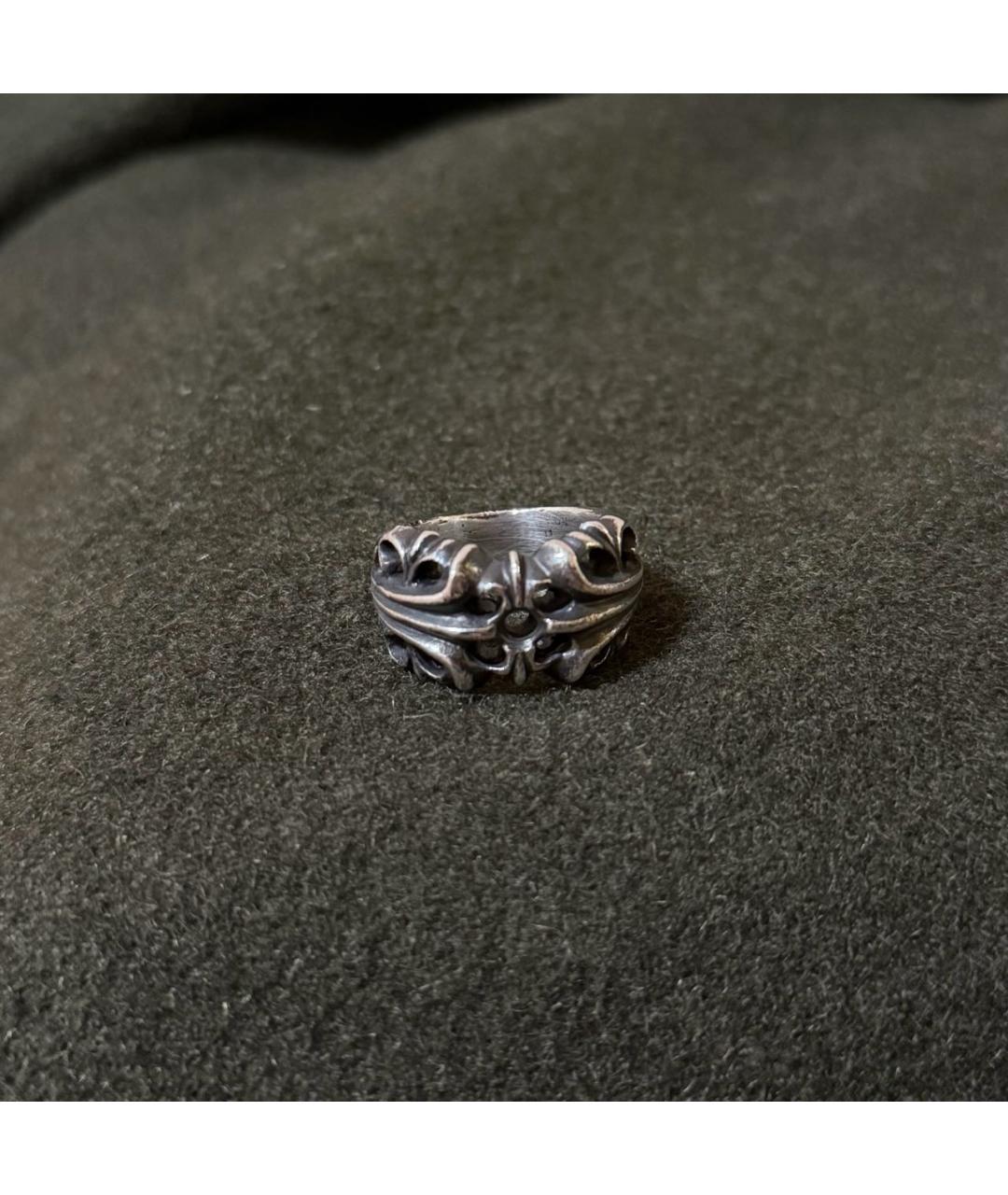 CHROME HEARTS Серебряное серебряное кольцо, фото 2
