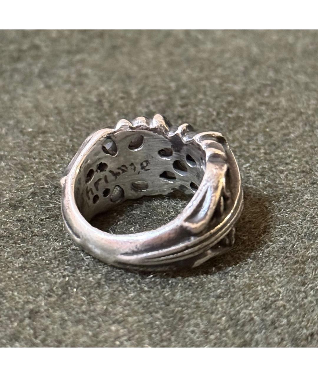 CHROME HEARTS Серебряное серебряное кольцо, фото 4