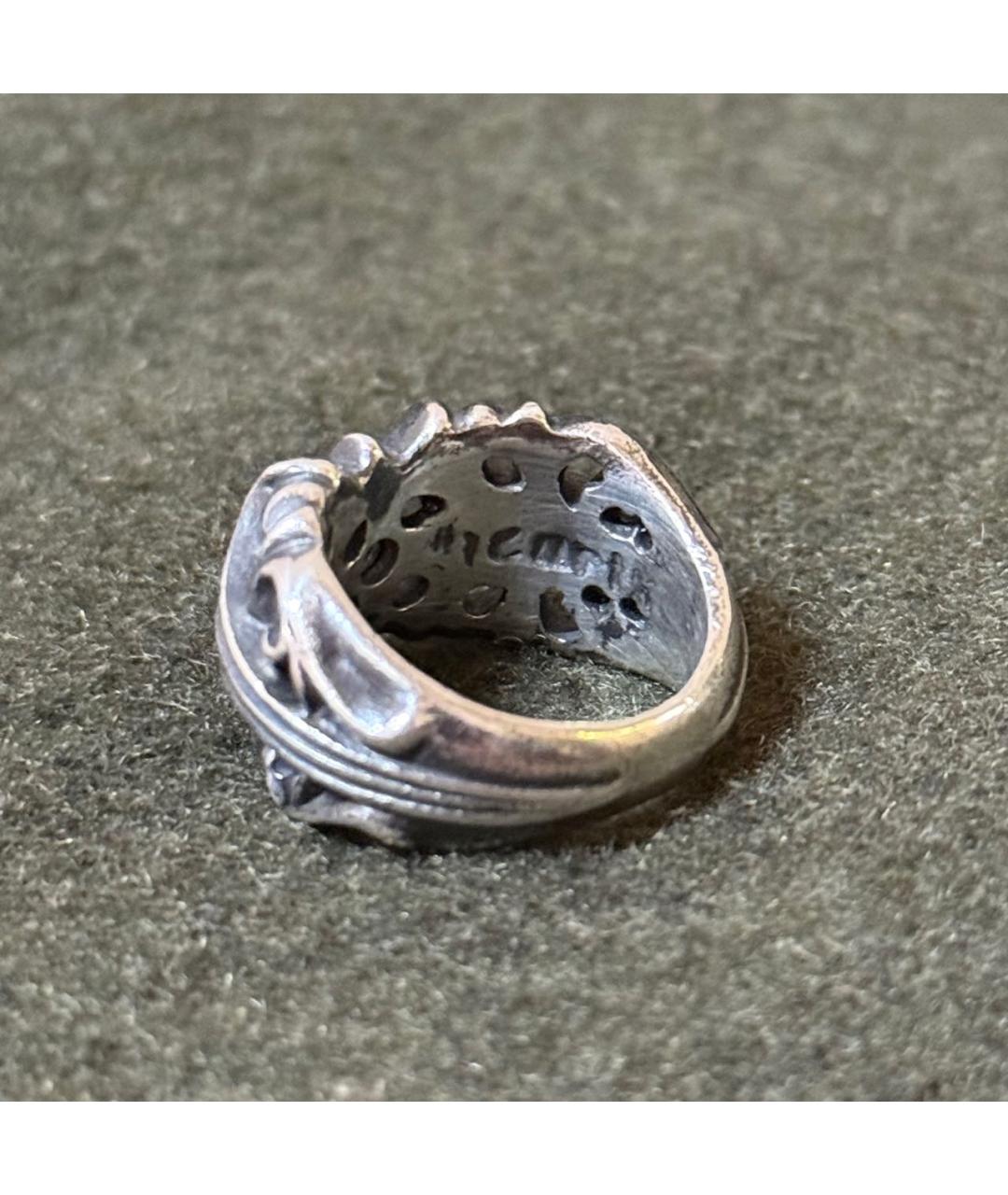 CHROME HEARTS Серебряное серебряное кольцо, фото 5