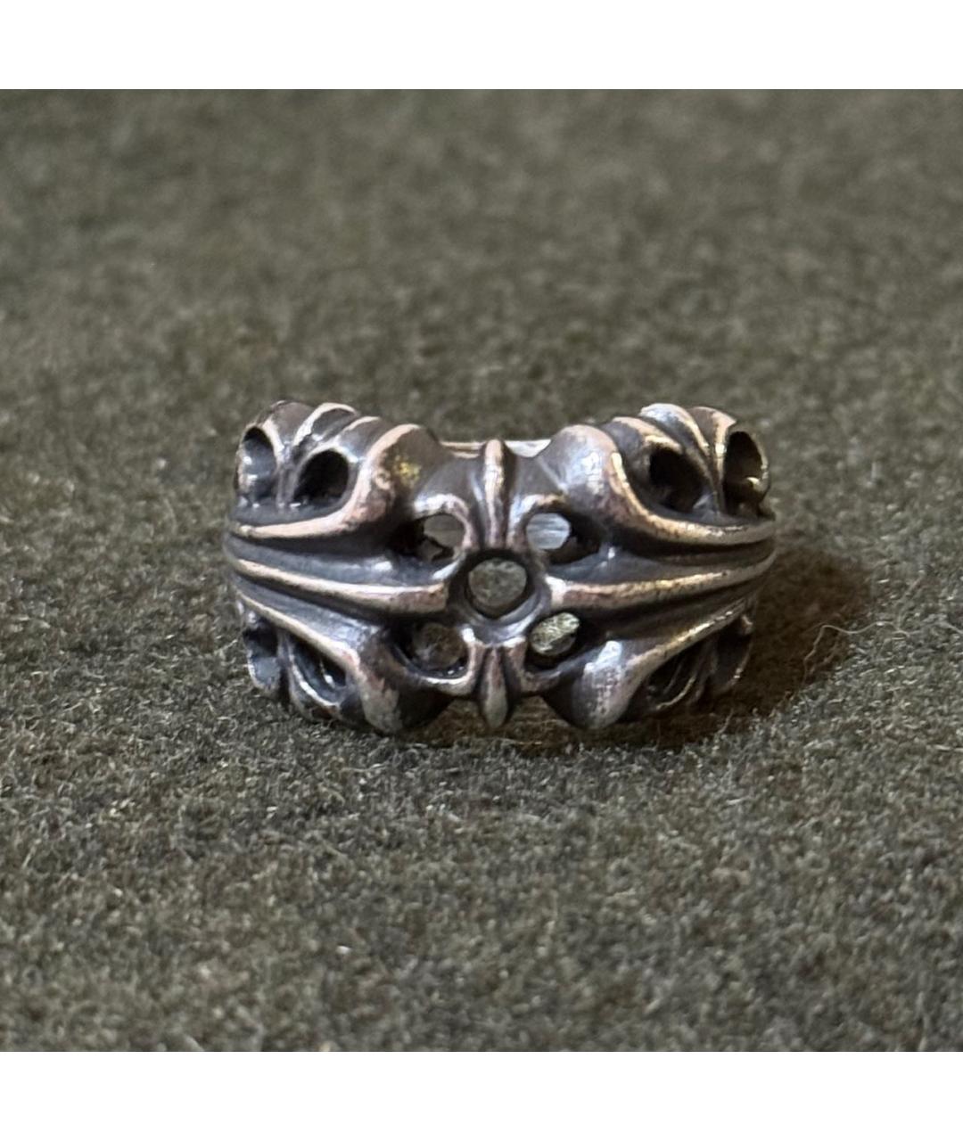CHROME HEARTS Серебряное серебряное кольцо, фото 7