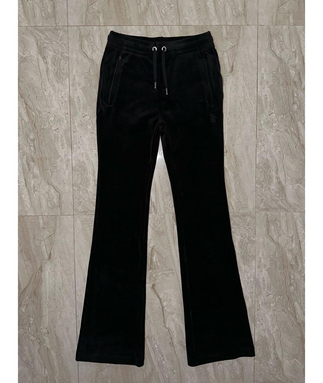 JUICY COUTURE Черный велюровый спортивные костюмы, фото 8