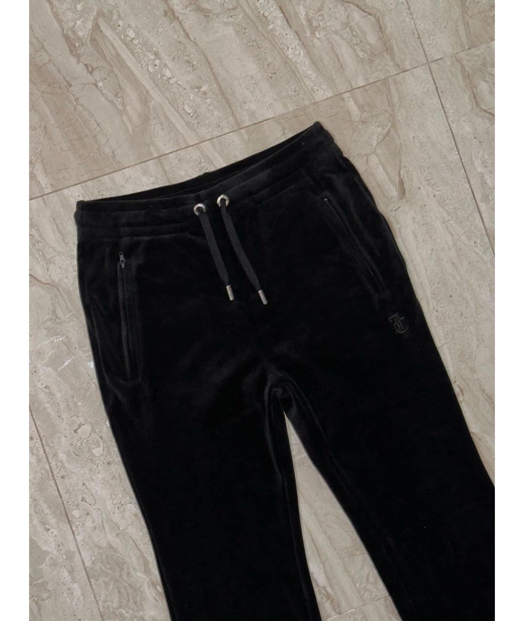 JUICY COUTURE Черный велюровый спортивные костюмы, фото 6